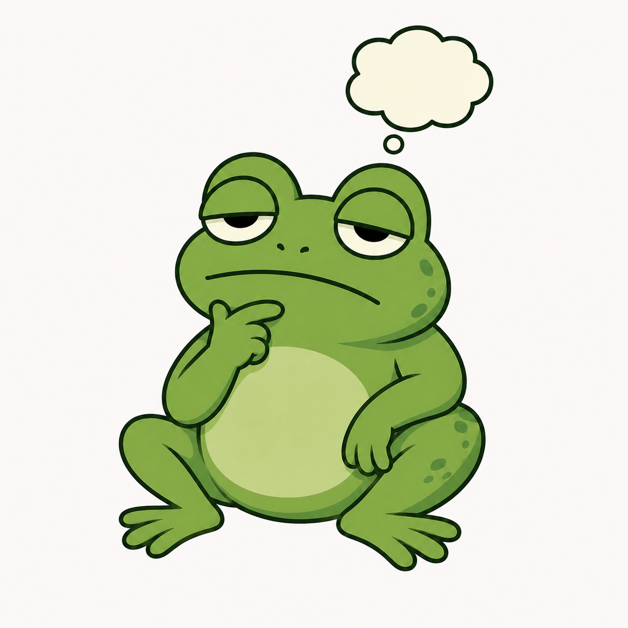 BLUB trying to have a thought
